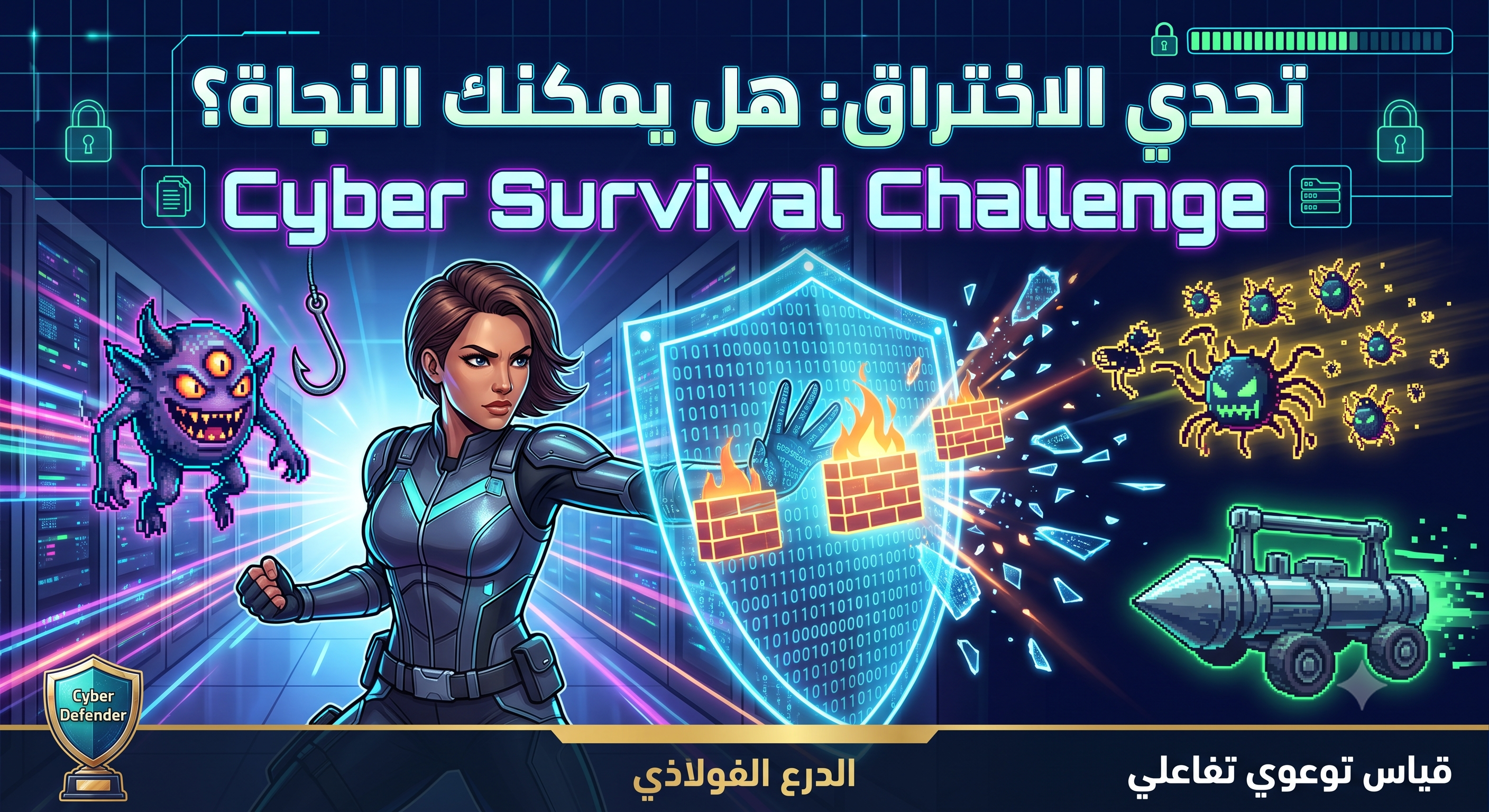 تحدي الاختراق: هل يمكنك النجاة؟