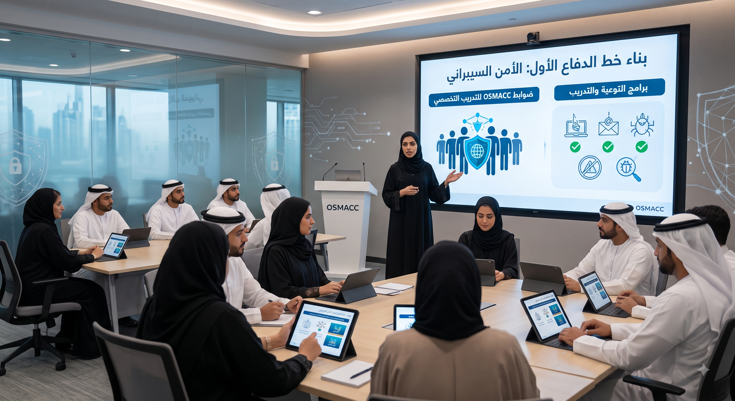 بناء خط الدفاع الأول - التوعية والتدريب التخصصي